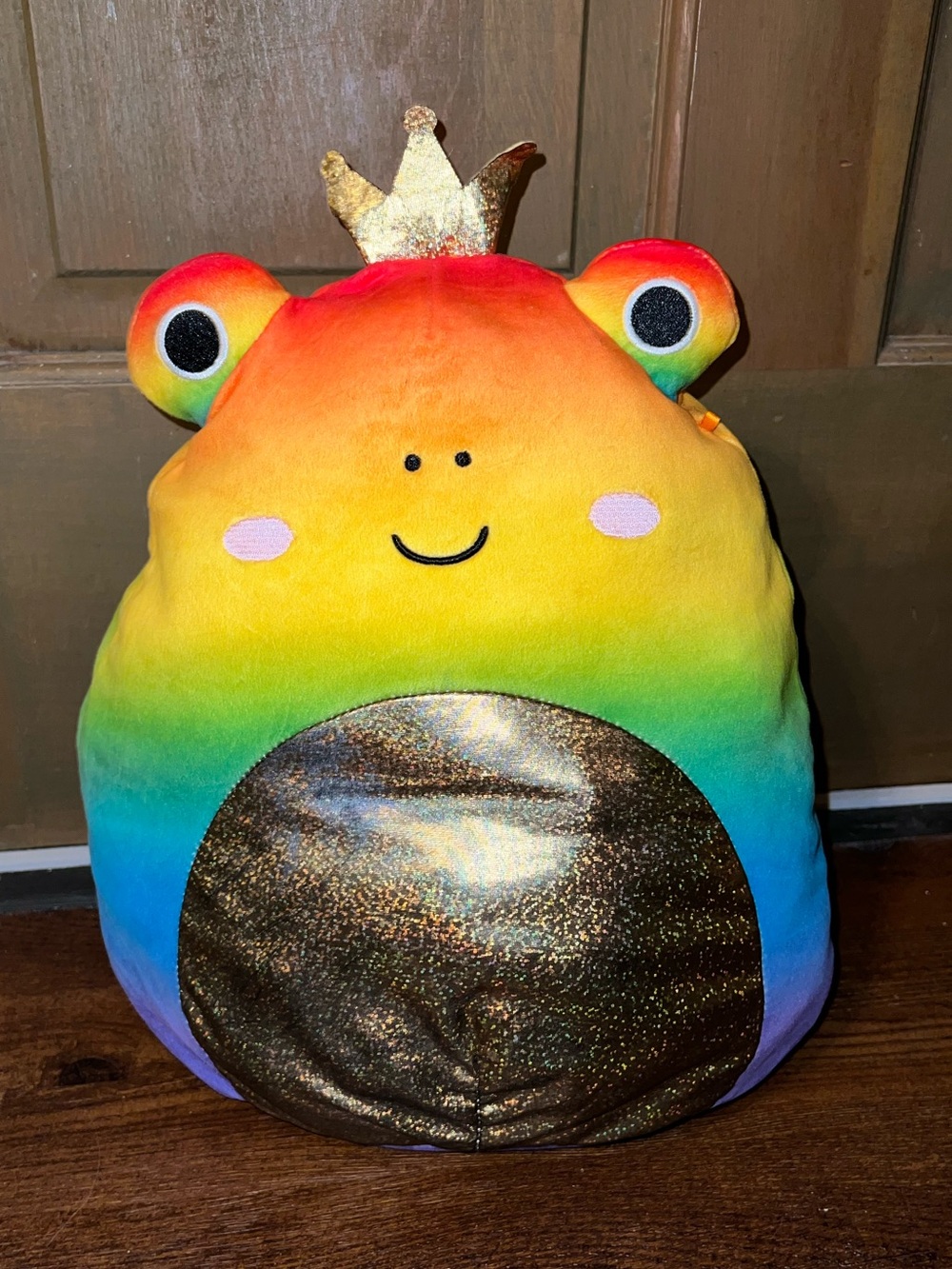 Squishmallow Vas the Frog Pride Rainbow 12”in Plush